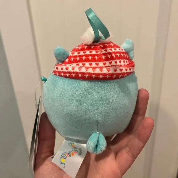 Squishmallows Christmas Beanie Winston The Owl 4” - Picture 2 of 5